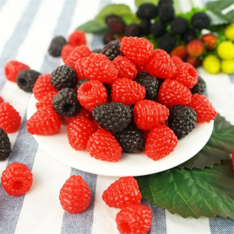 ПВХ Мини Тутовый 100P искусственный фрукт для раннего развития детей обучающая
