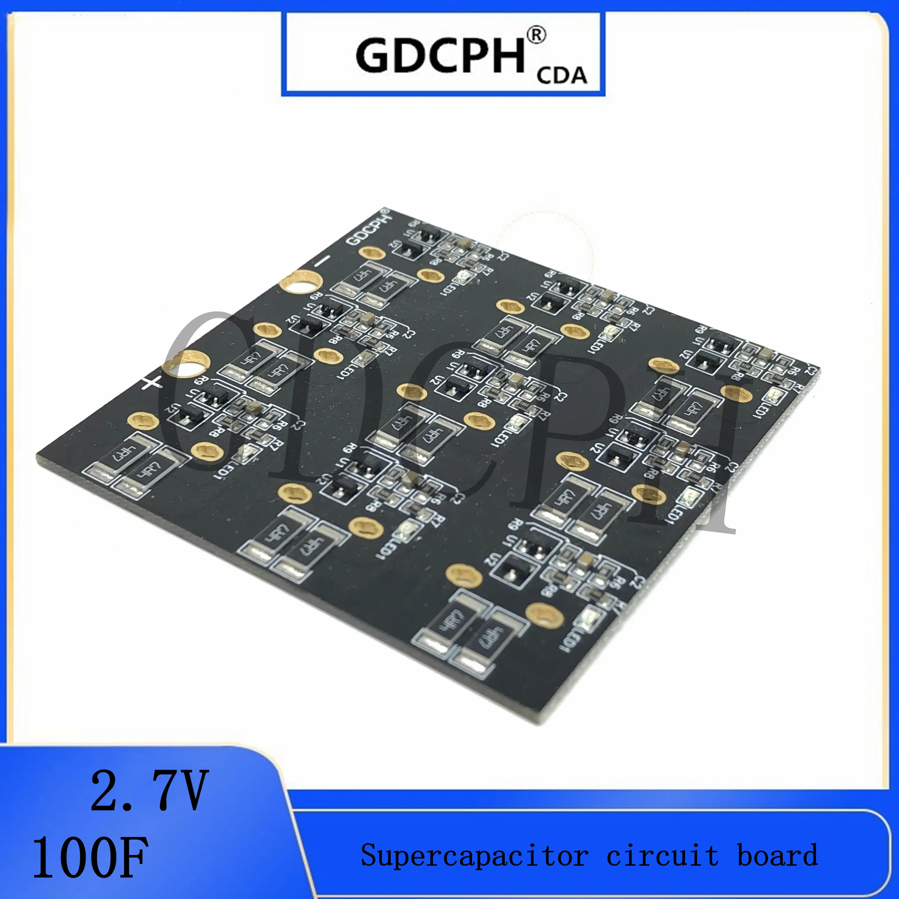 Супер фарад конденсатор стабилизатор пластина 2.7V120F 24V 100F 50F 40F 60F монтажная