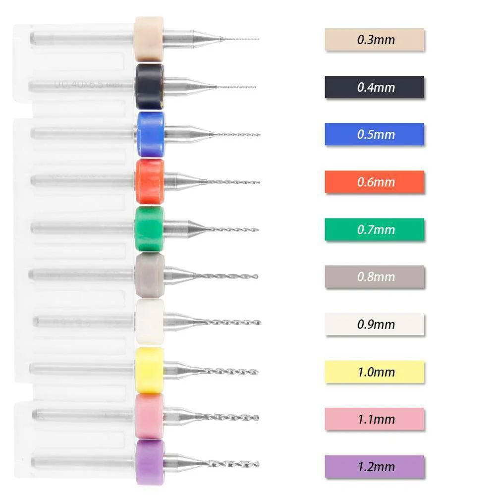 36 шт. мини микро HSS сверла Набор 0 5-3 мм ручной DIY Модель Ремесло Инструмент Бит для