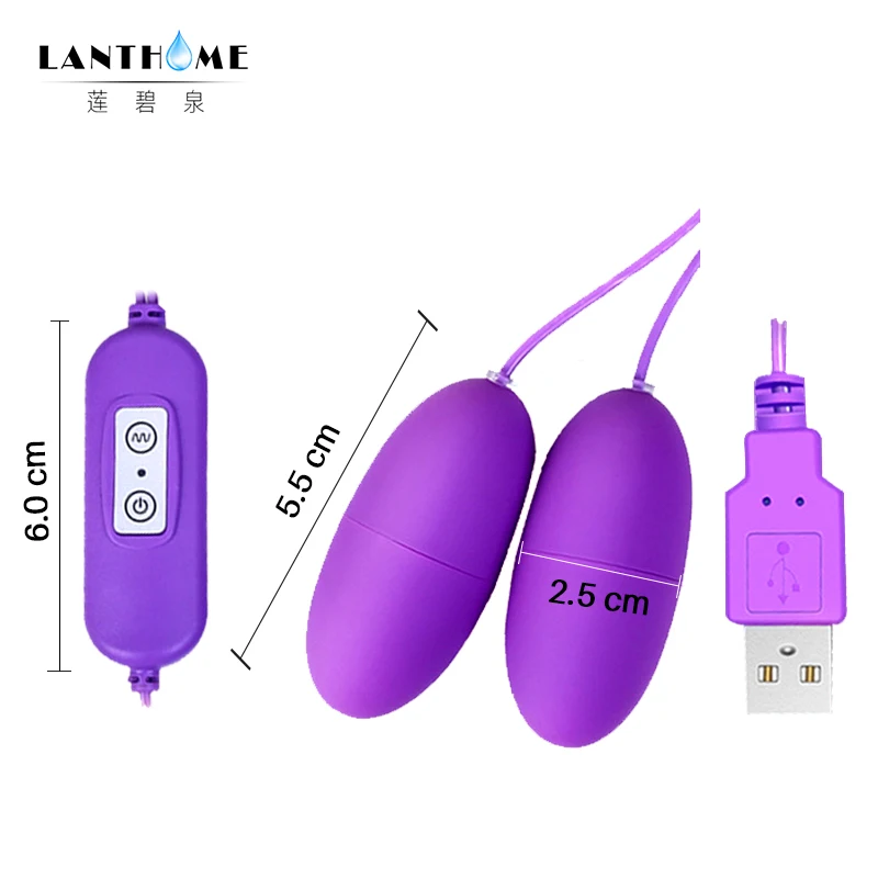 20 скоростей Usb двойной прыжки яйца мини пуля вибратор секс игрушка для женщин