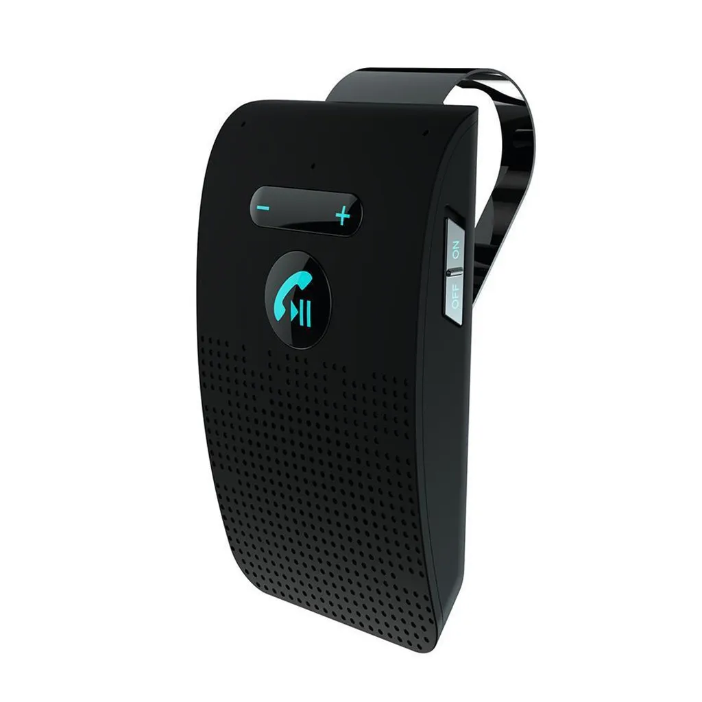 Гарнитура Hands Free, Универсальный Bluetooth автомобильный комплект, беспроводная гарнитура, динамик, телефон, козырек для телефона, Bluetooth динамик, Новинка