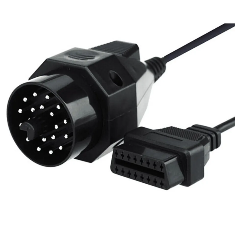 Newest OBD II Adapter for BMW 20 pin to OBD2 16 PIN Female Connector e36 e39 X5 Z3 20pin best price |