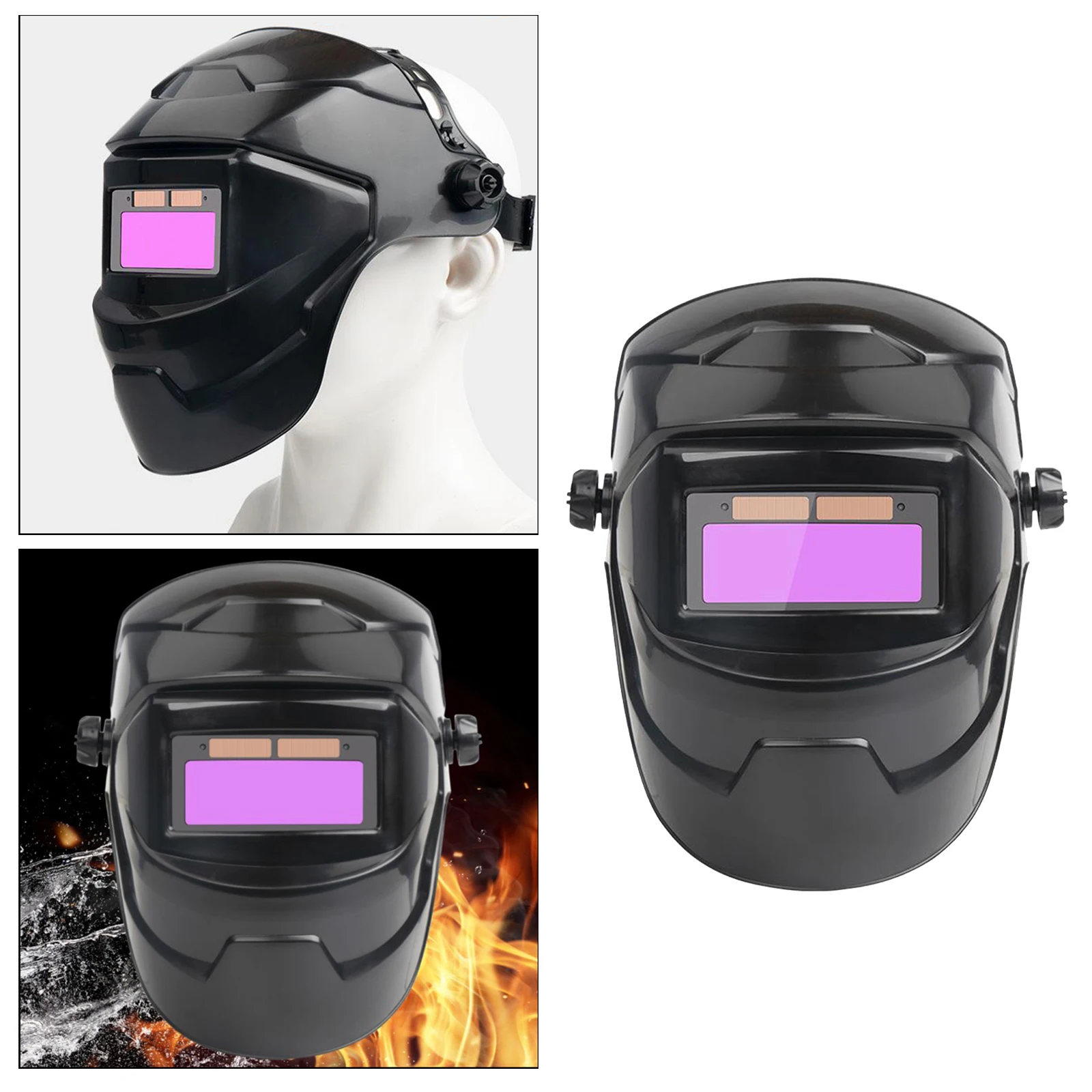 I Pieces Professional Solar Powered Automatic Darkening Electric Welding Helmet Mask Shade Face Protector Goggles Forehead | Инструменты