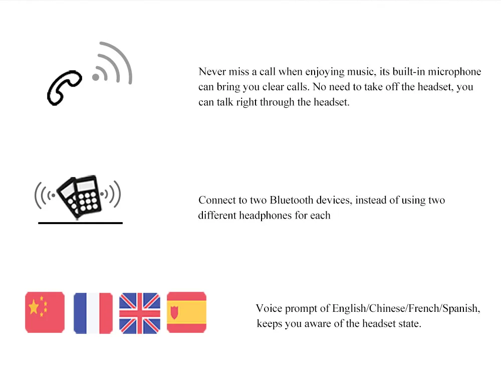 Горячей Продажи Наушники Наушники Bluedio T2 Bluetooth-гарнитура Стерео Беспроводные Наушники С Микрофоном Для Mp3 Mp4