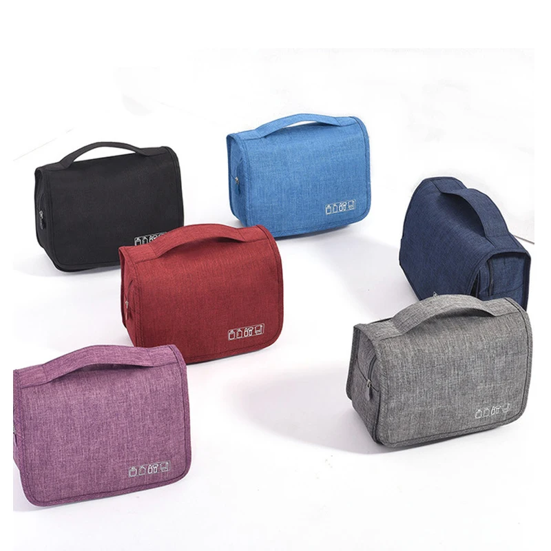 

Cosmetic Waterproof Wash Bag Travel Travel Portable Large Capacity Storage Bag Multi-function Hook Make Up Bags Cosmetic Bag