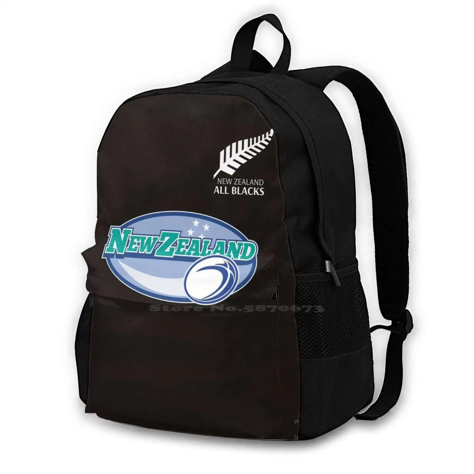 

New Zealand Rugby School Bags For Teenage Girls Laptop Travel Bags Rugby New Zealand Fan Haka Sports