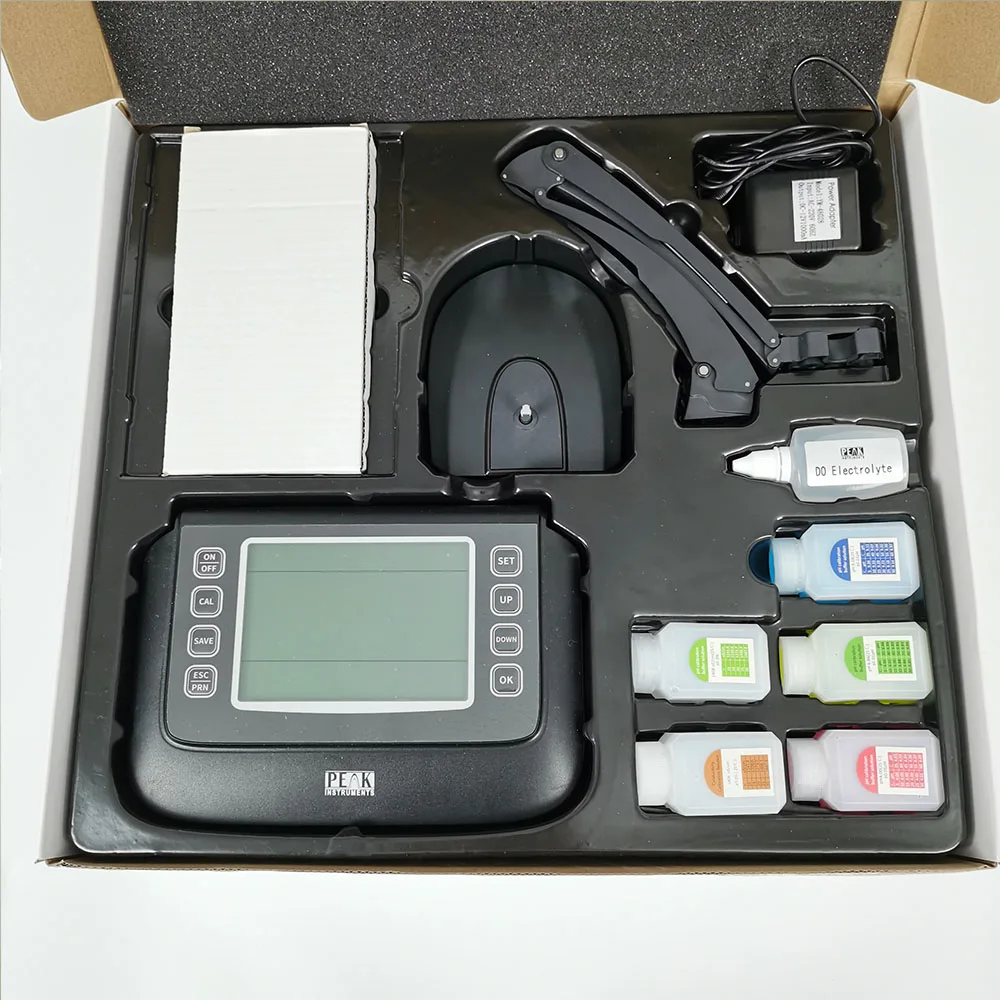 

Good quality 6.5 inch LCD screen omron button laboratory pH mV meter