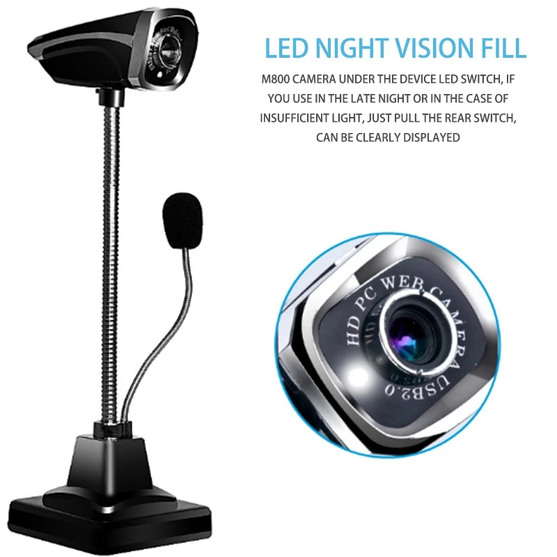 Компьютерная камера Настольный Ноутбук домашнее видео USB драйвер бесплатно HD с