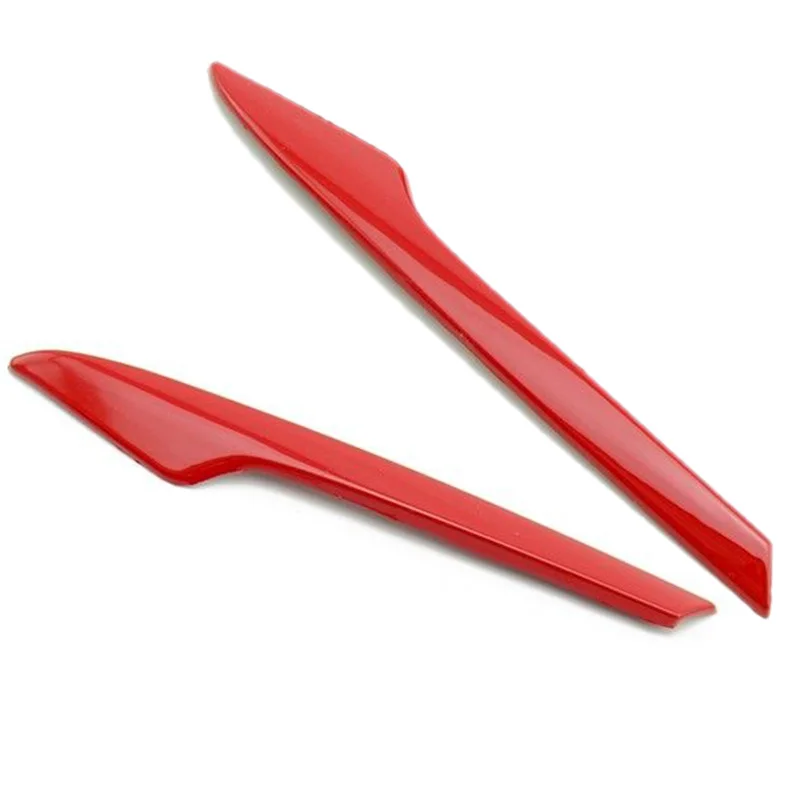 3Pcs Red Style Car Steering Wheel Frame Cover Trim Stickers Fit for Honda Civic 10Th 2016 2017 2018 | Автомобили и мотоциклы