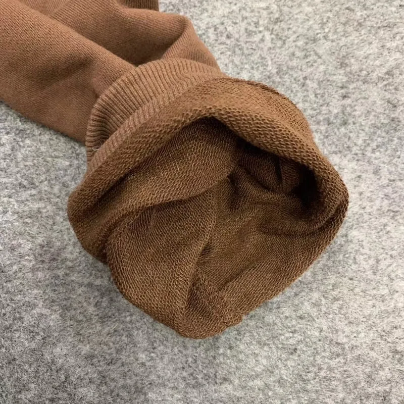 Kanye CPFM. XYZ арабский логотип коричневый худи с капюшоном для мужчин и женщин 1:1