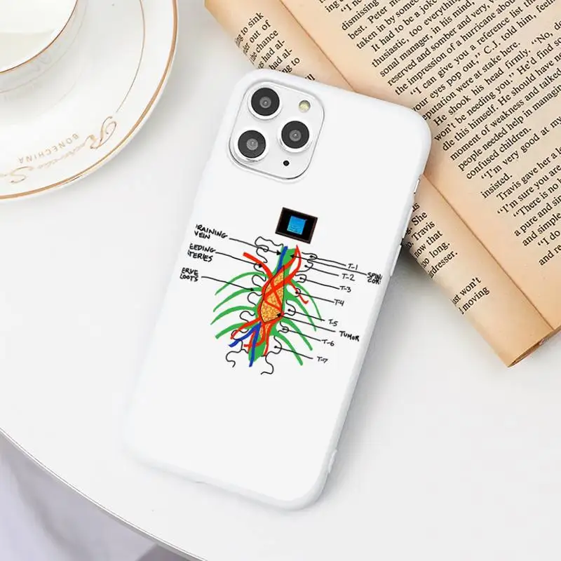 

Greys Anatomy Nurse Doctor Phone Case Candy Color for iPhone 6 6S 7 8 11 12 XS X SE 2020 XR mini pro Plus MAX funda