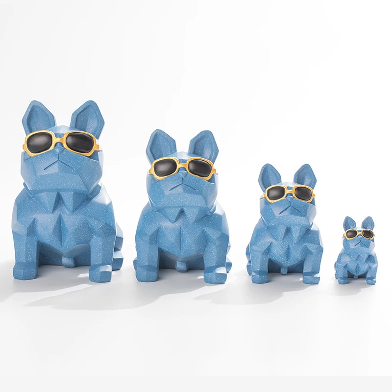 

Table Decoration,Money Box,Cool Bulldog Statue,Coin Bank,Home Living Room Decor,Desk Decorative,Figurine Miniature,Safe Packing