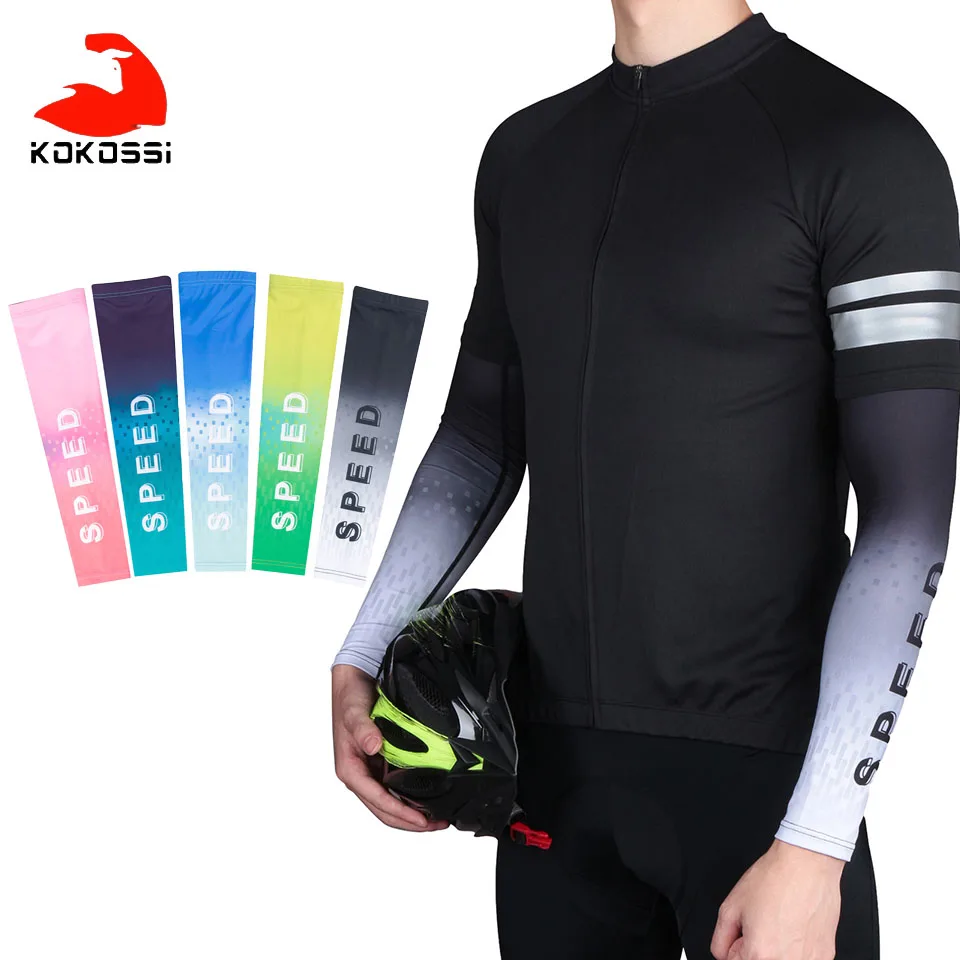 

KoKossi 1Pair Sunscreen Sleeve Anti-UV Sleeves Cycling Sleeve Fishing Arm Sleeves Soft Lightweight For Cycling Running Unisex