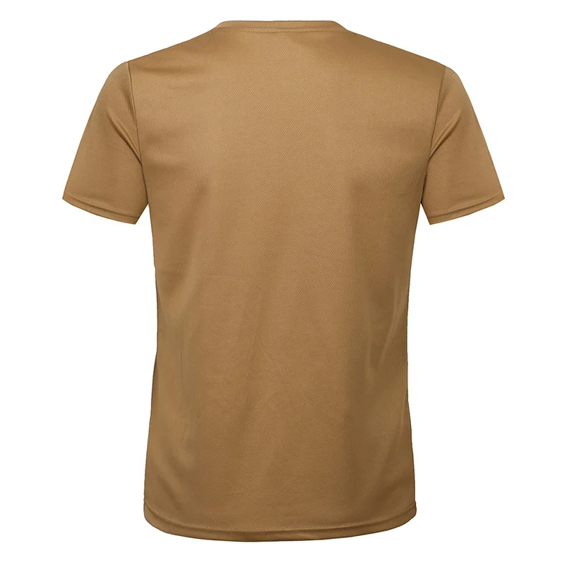 

2021 NewMen Camouflage Tactical T Shirt Army Military uick-Drying gym T Shirts Casual Oversized 4XL