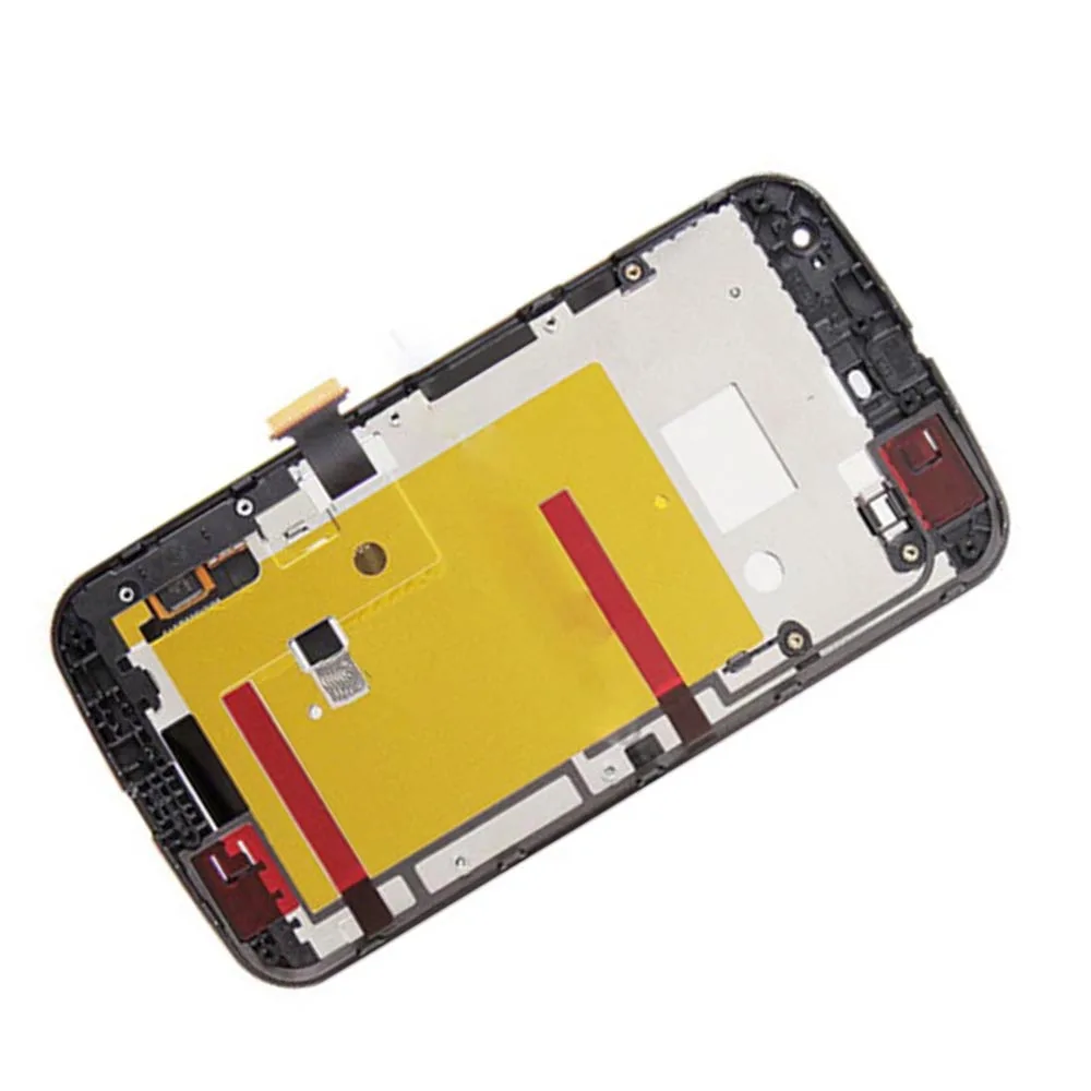 ЖК-дисплей для Motorola Moto G2 XT1063 XT1064 XT1068 XT1069 с сенсорным экраном рамкой проверенный