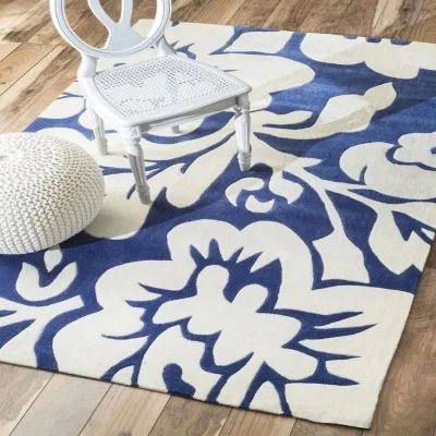 Зеленый Large High Quality Handwoven Wool Carpets For Living Room Chinese Wool Carpet Bedroom Kids Rug Thick Plush Soft Floor Carpets - Цвет: Зеленый