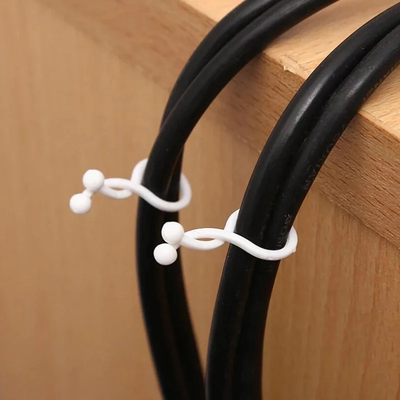 20 Вт 30 шт. кабель провод организатор провода зажимы держатель с креплением линия