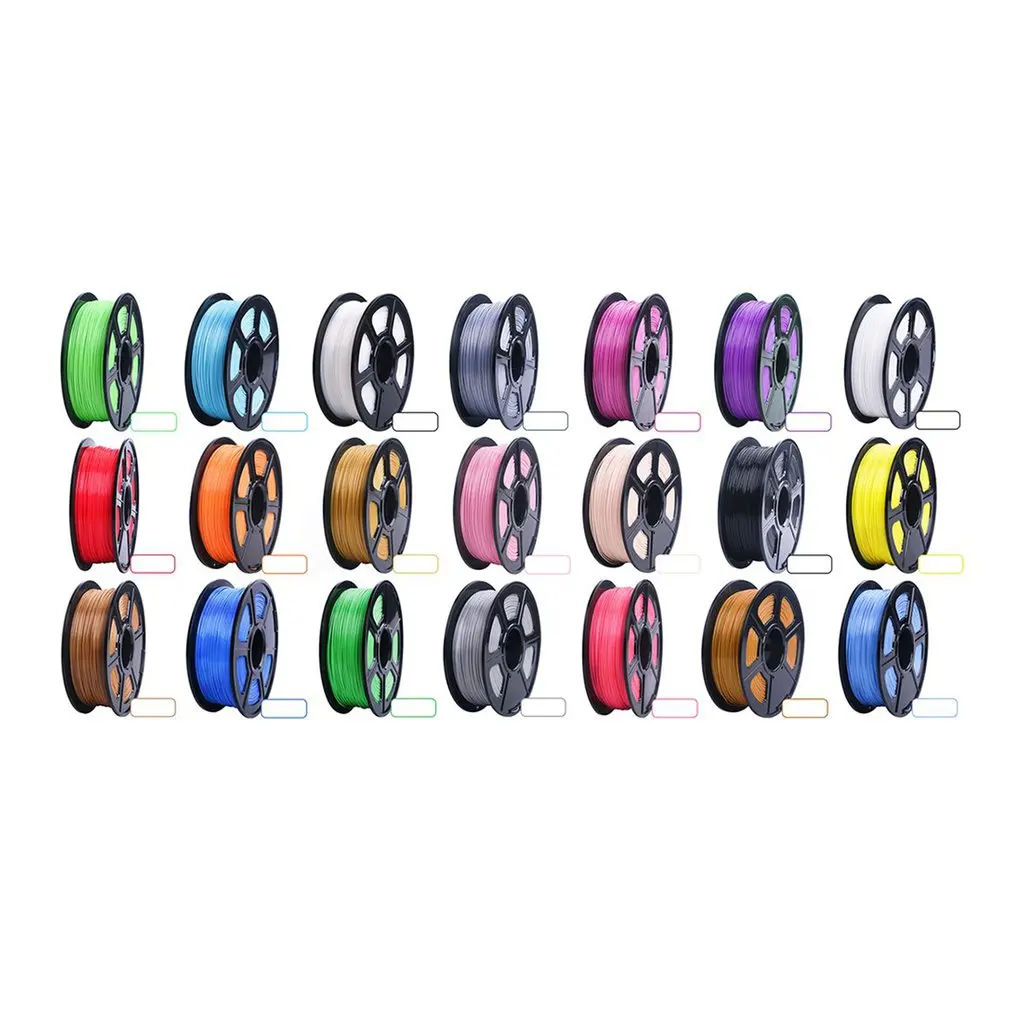 

3D Printer Filament PLA 1.75mm Rainbow 1KG or 3D Printer Printing Pen Accessories PLA Consumables Stable Melting Point
