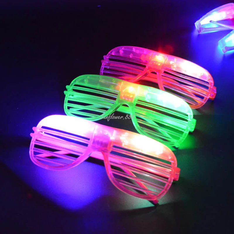 

LED Light Up Toys Party Favors Glow in the Dark, 10 Glow Bracelet ,4 Glasses,6 Led Hair Styling Tools ,30 Finger Lights