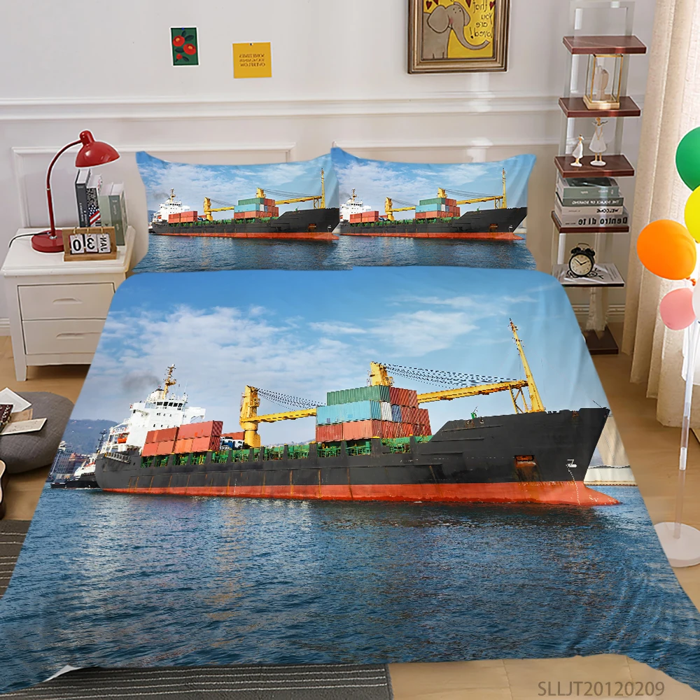 

3D Print Airplane Bedding Set Modern Decor Boy Bed Set Pillowcase Single Double Full Queen King Duvet Cover Set