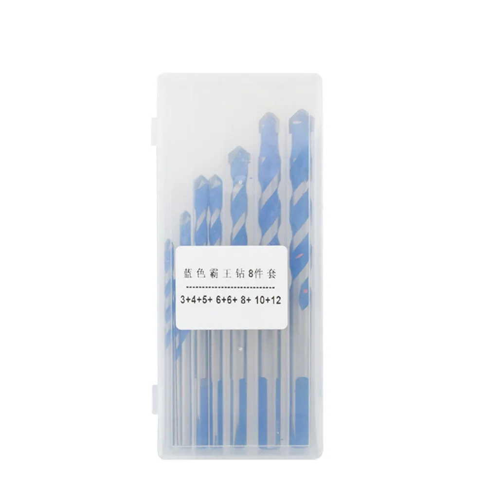 

Punching Drill Bits Tile Tool Working 7pcs Accesssory Alloy Bit Ceramic
