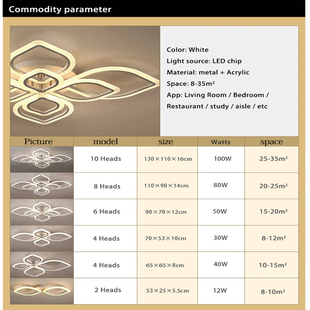 

IRALAN Modern led Ceiling Lights for living room lights bedroom plafondlamp lampara techo home lighting lamp light fixtures