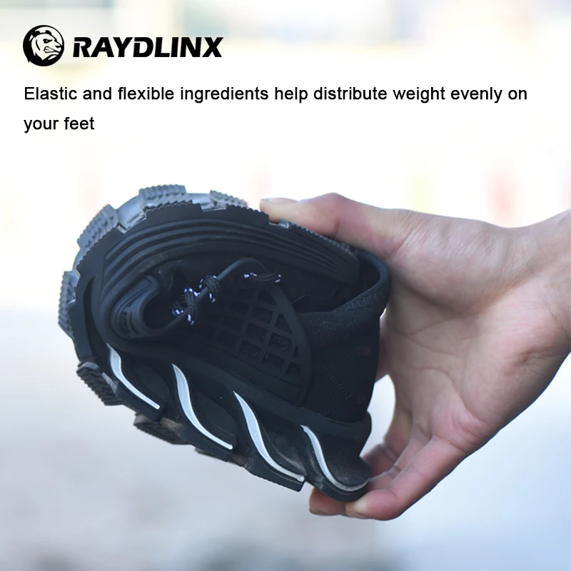 RAYDLINX Men's Safety Shoes Boots With Steel Toe Cap Casual Men's Boots Work Indestructible Shoes Puncture-Proof Work Sneakers
