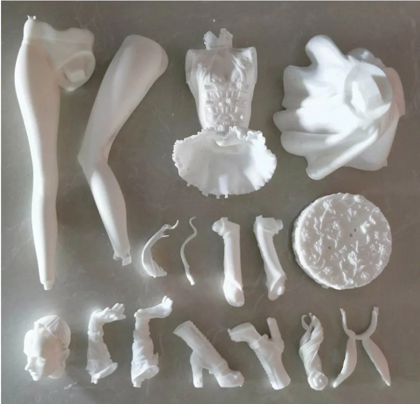 

Garage Kit Resin white mold WF2020 Winter Rabbit Girl Balmain