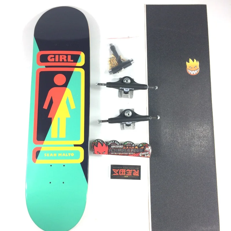 

Girl Skateboard Deck Professional Level 7 Llayers Canadian Maple 7.75 8.0 8.125 8.5 inch Multiple Colour Decks Double Rocker