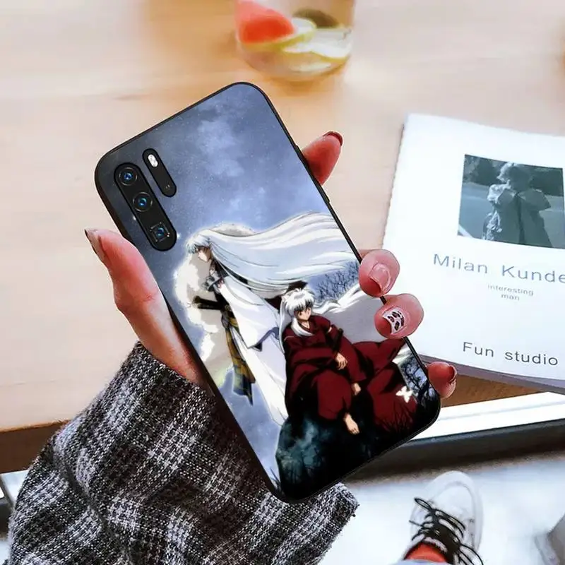 

Anime Inuyasha Sesshoumaru Higurash Phone Case For Huawei honor Mate mate P 10 9X 10i 20 30 40 y7 lite pro p smart 2019