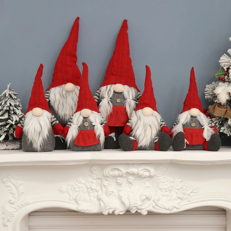 

Holiday Gnome Handmade Swedish Tomte Christmas Elf Decoration Cute Swedish Gnome