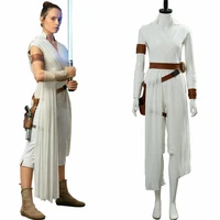 hot selling the rise of skywalker cosplay rey clothing set