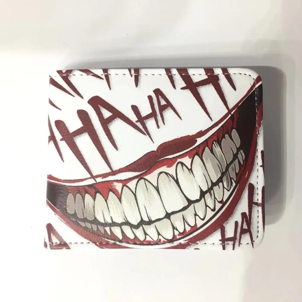Joker чехол кошелек из искусственной кожи Арлекин Джокер пленка Косплэй карт и