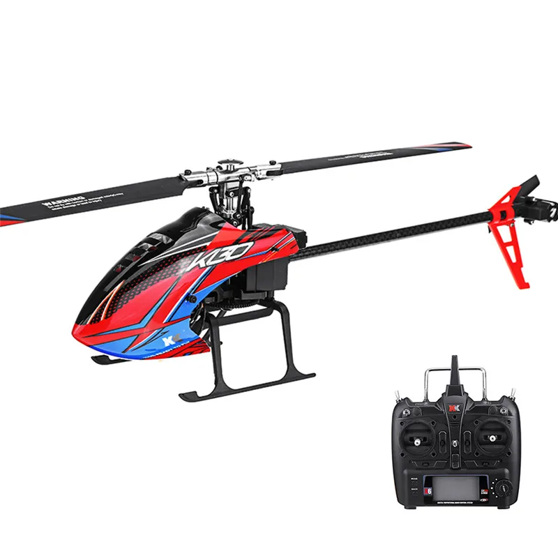 XK K130 2 4G 6CH бесщеточный 3D6G система бесflybarless RC вертолет RTF совместим с FUTABA S FHSS