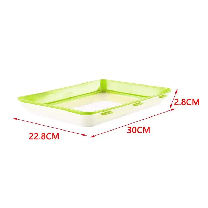 

Fresh tray environmental protection pollution food baking tray supplies kitchen vacuum preservation