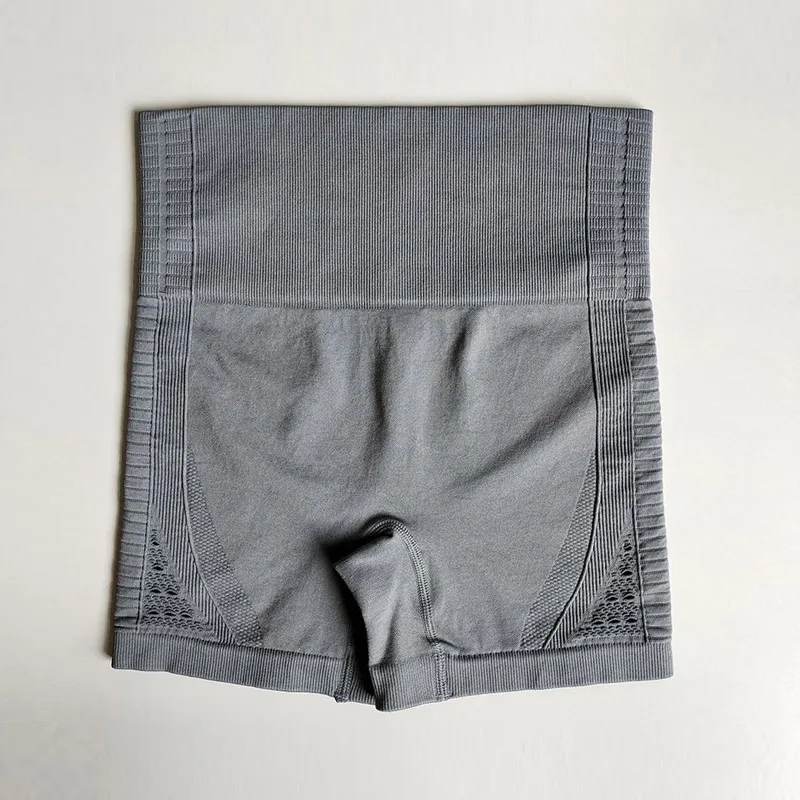 Женские бесшовные шорты с высокой талией велосипедные пуш ап для фитнеса йоги