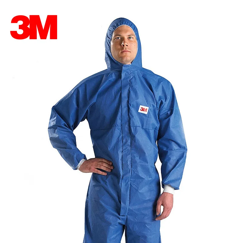 Защитный Комбинезон 3M CleanRoom 4532 костюм с капюшоном эластичным поясом одежда