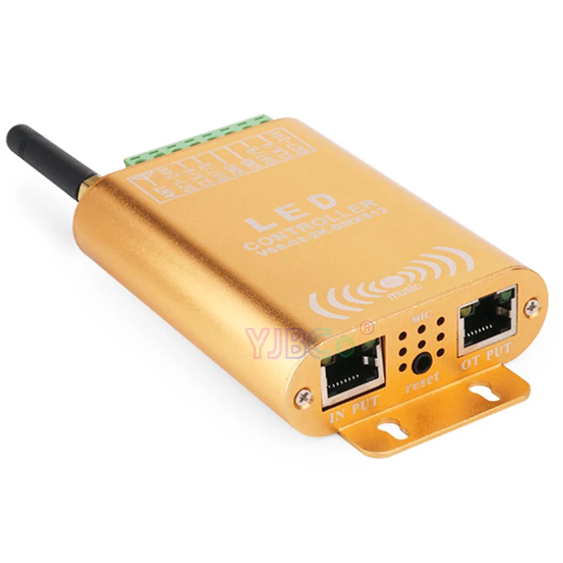 Светодиодный контроллер подключения SPI Wi Fi светодиодный цифровой адресный 2048