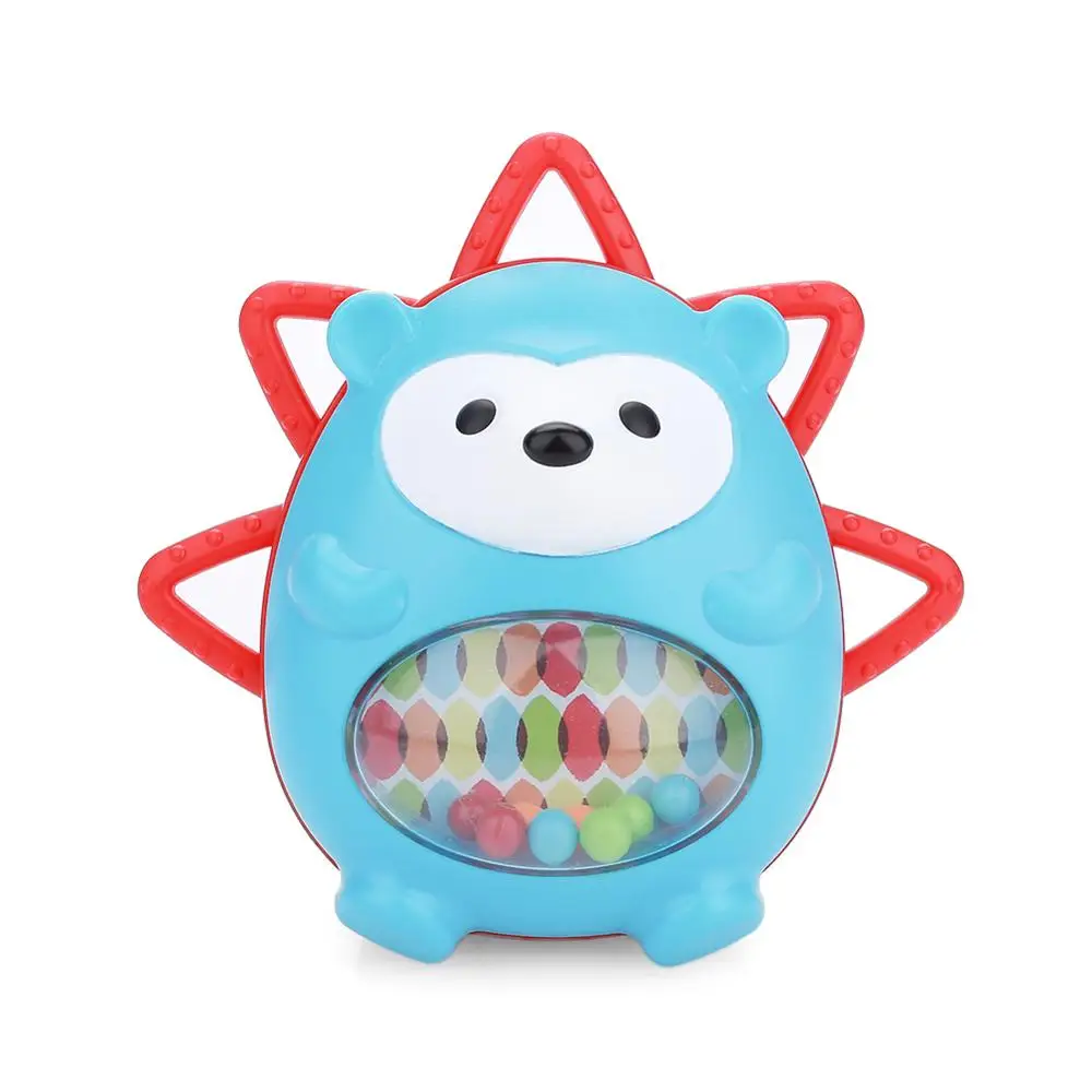 0-12 месяцев Детские игрушки мягкие плюшевые детские погремушки для малышей Ежик