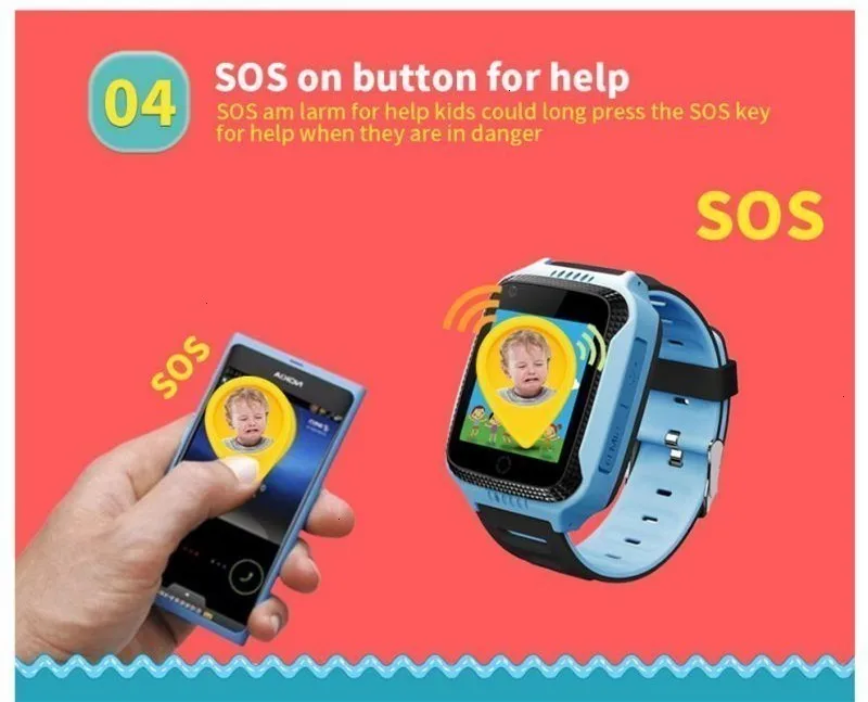COXRY Smart Watch Kids Gps With Camera Flashlight Baby Watch SOS Call Location Device Tracker For Children Safe PK Q100 Q90 Q60