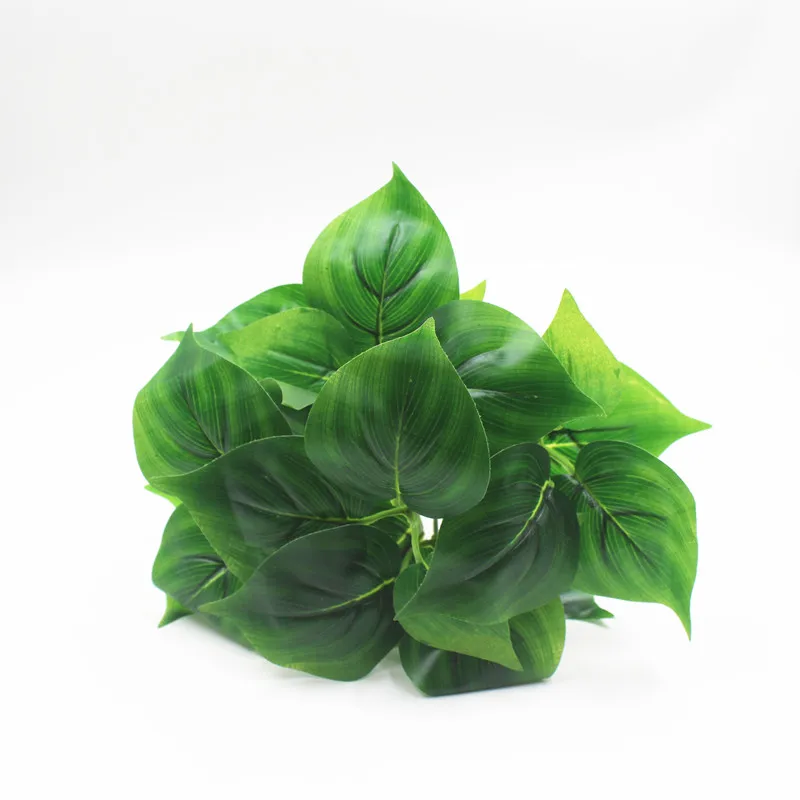 Искусственное вечнозеленое растение нового дизайна круглые листья
