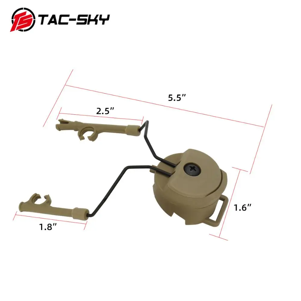 TAC-SKY Тактический bluetooth гарнитуры Быстрый Ops Core Шлем АРК COMTAC кронштейн и Новый
