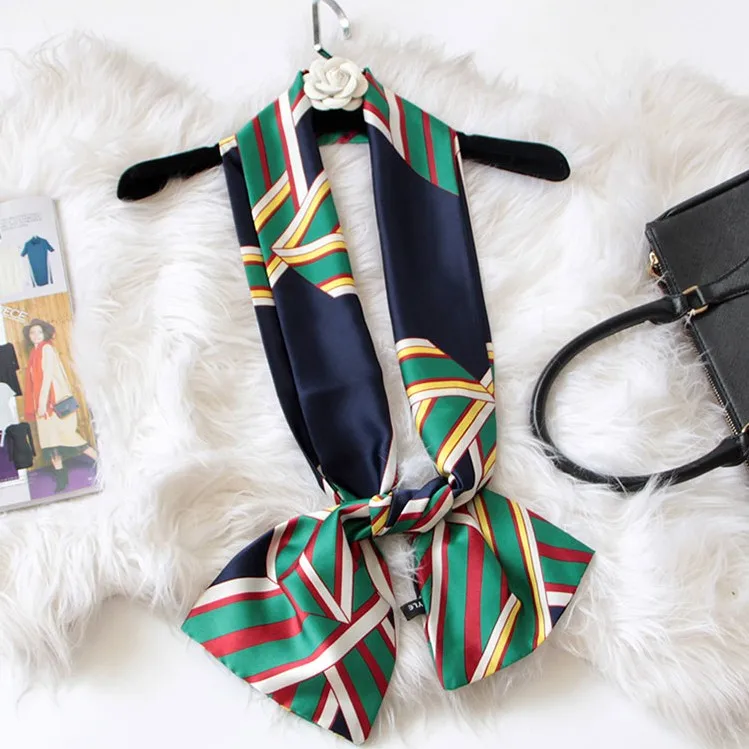 Весенне осенний шелковый шарф качественный шифоновый Длинная накидка глушитель