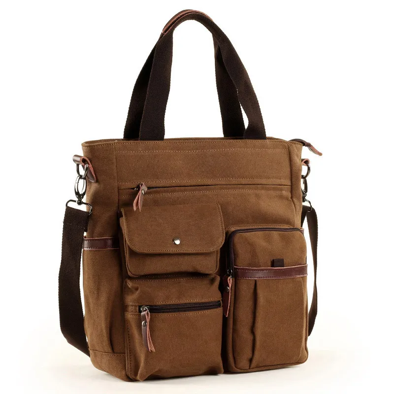 

Soft Men Oxford Handbag Male Waterproof Messenger Bags Multi functional Laptop Bags Casual Shoulder Bag Men's Travel Bag for Boy