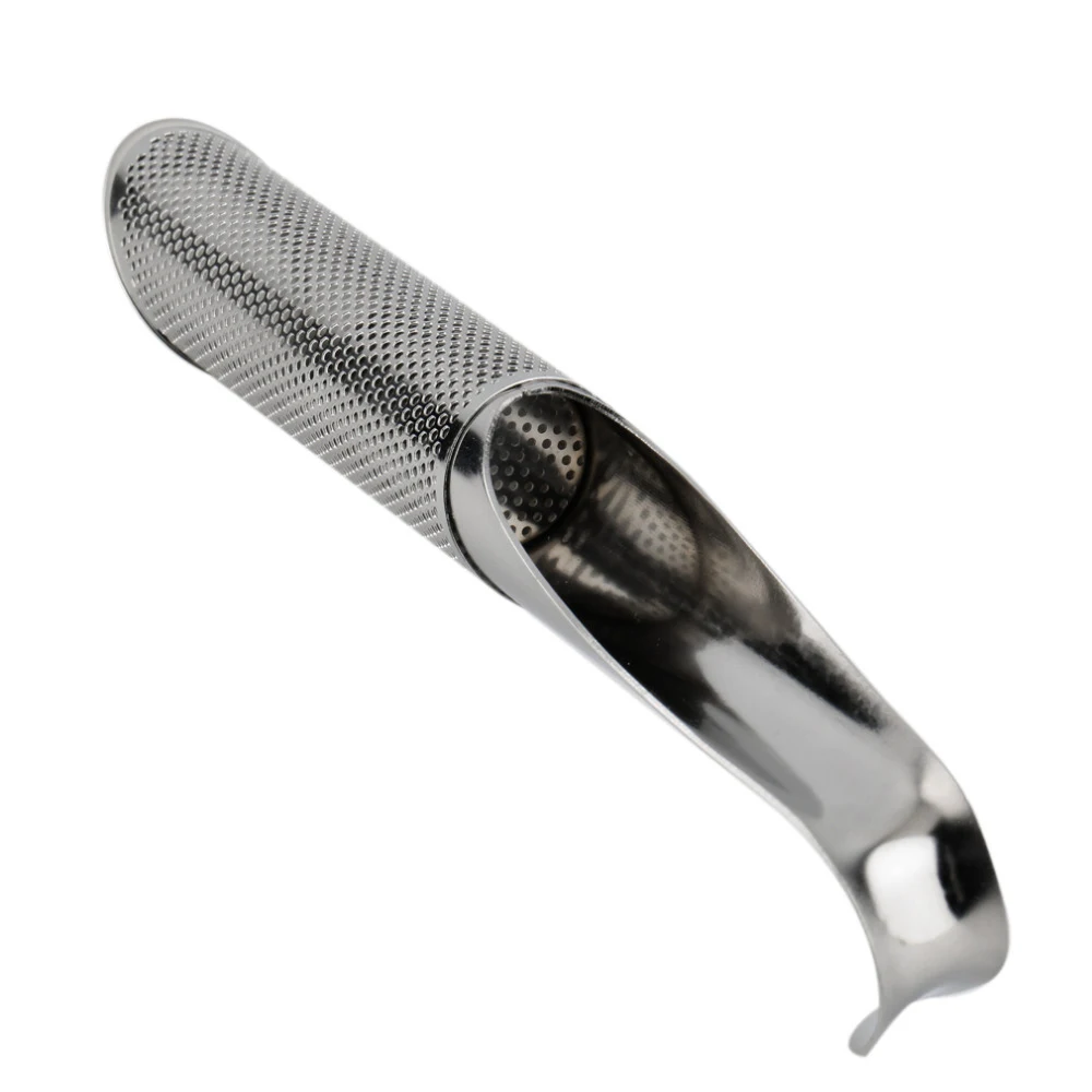 

Kitchen Accessories new Tea Strainer Amazing Stainless Steel Infuser Pipe Design Touch Feel Holder Tool Tea Spoon Infuser Filter