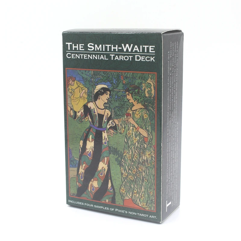 Полный английский Smith-Waite Centennial Tarot Cards игра с английским букетом инструкции Smith Вайт-Таро настольная игра