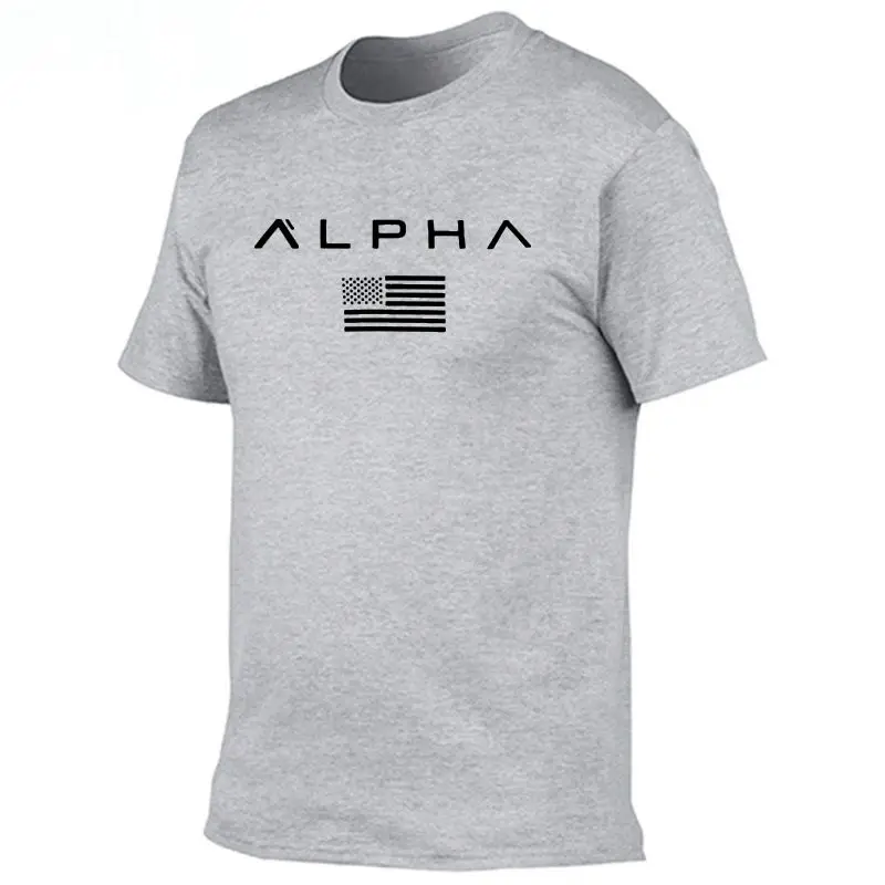 2019 новая одежда модная футболка мужская хлопковая дышащая с коротким рукавом