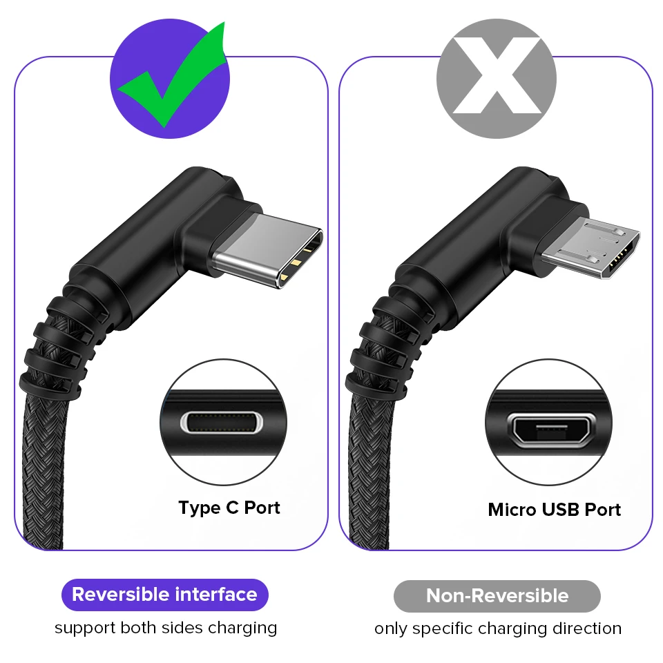 Кабель Venroii USB Type C для Samsung Galaxy S10 S9 S8 Plus кабель быстрой зарядки телефонов Xiaomi Mi 8 9
