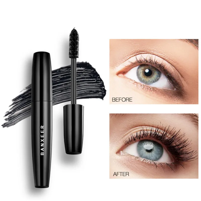 Быстросохнущая долговечная Очаровательная Водостойкая тушь для ресниц с