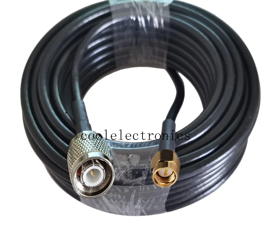 Коаксиальный кабель RG58 SMA штекер TNC соединительный Pigtail Coax 50 см 1 м 3 5 10 15 20 30
